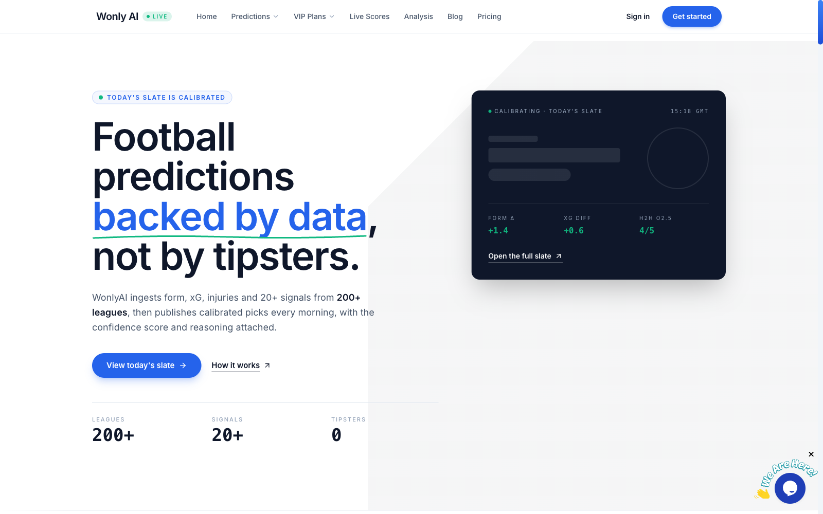 WonlyAI — Commercial AI Subscription Platform — live homepage screenshot