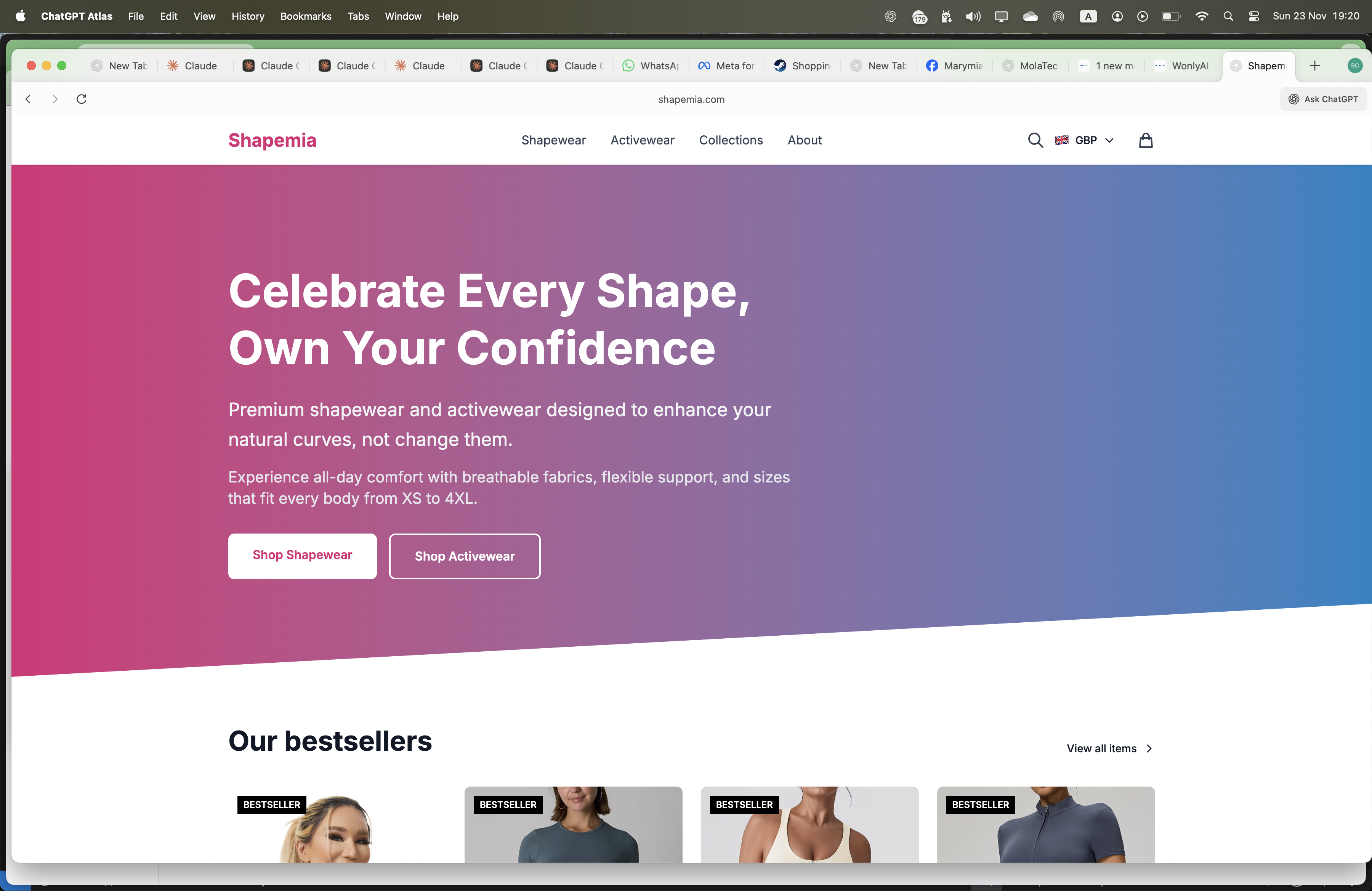 Shapemia E-commerce Platform